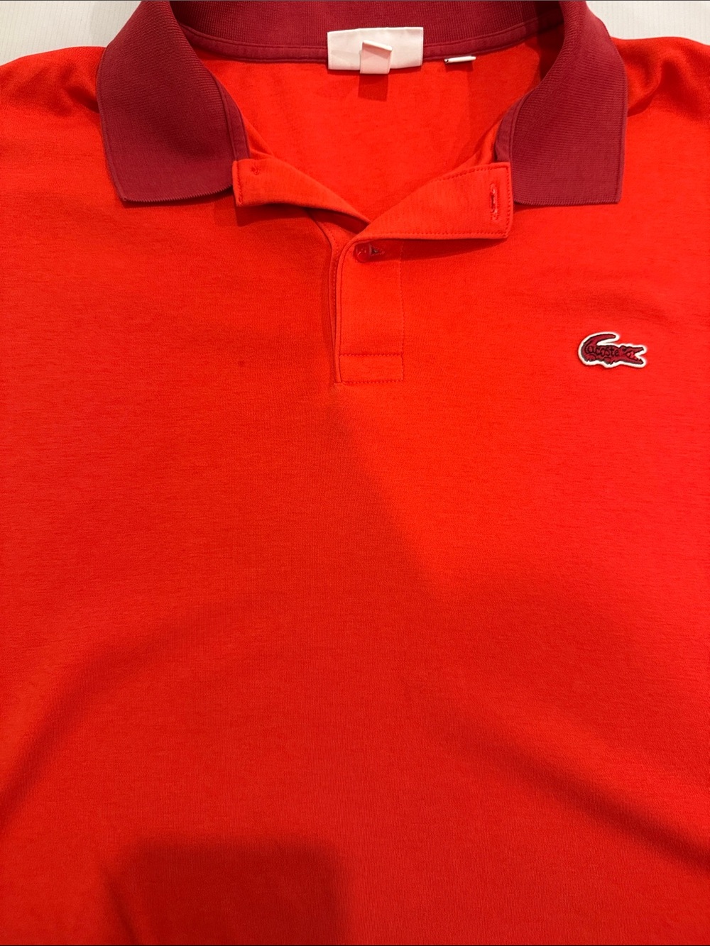 Lacoste Men’s Bright Red Macy’s Exclusive Polo Shirt 4XL